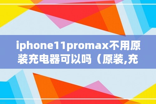 iphone11promax不用原装充电器可以吗（原装,充电器,可以,吗,可以,）